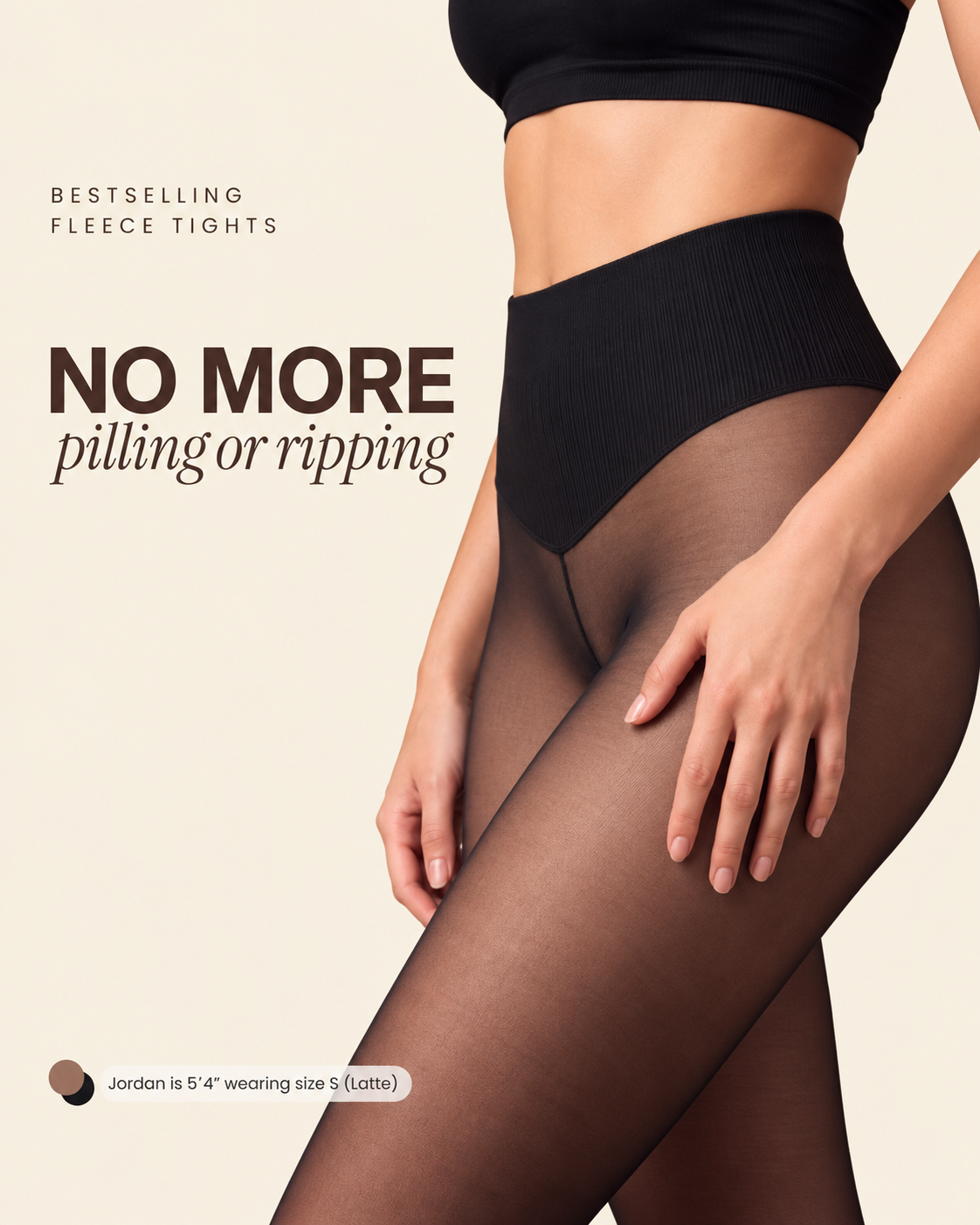 SkinShade™ Fleece Lined Tights