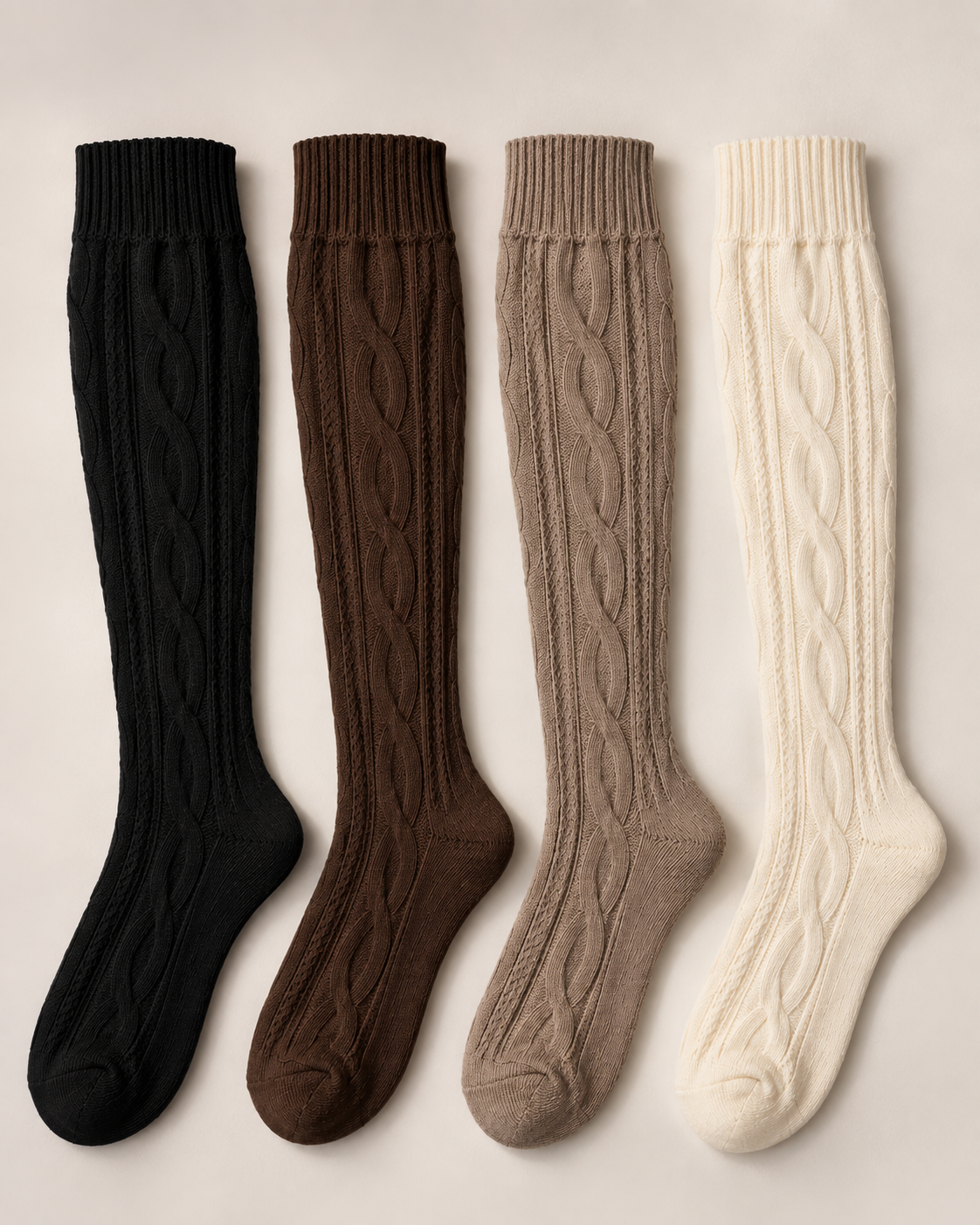 Sienna Cable Knit Socks