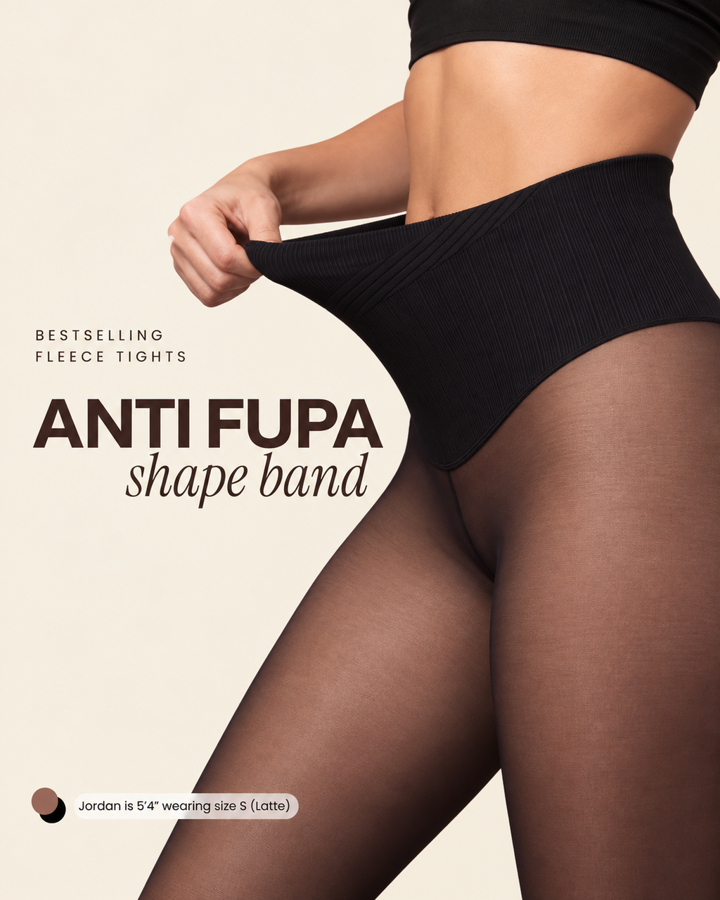 SkinShade™ Fleece Lined Tights