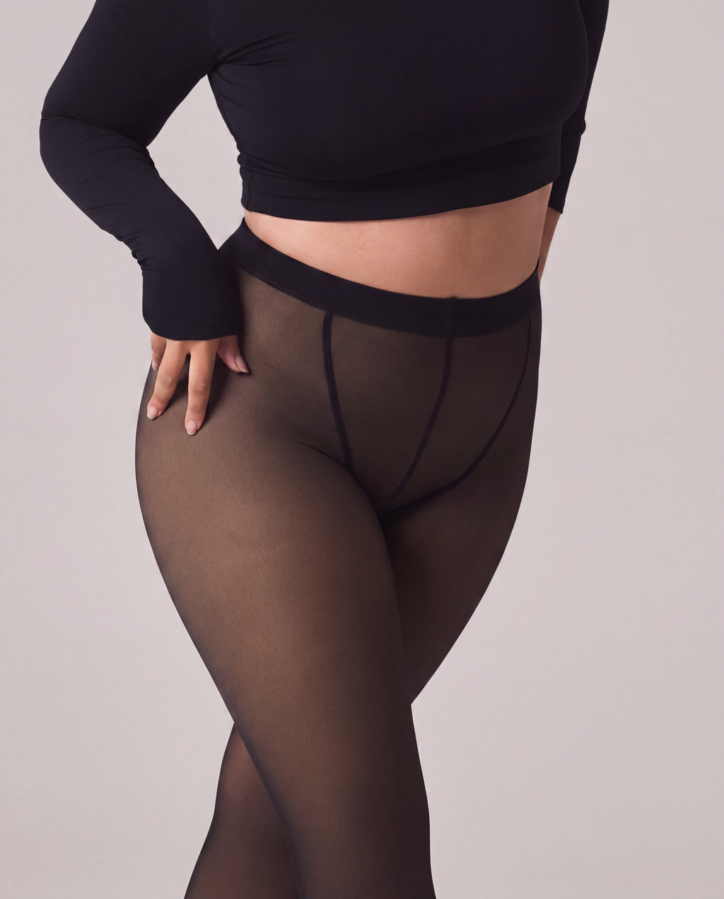 Fleece-Lined Tights
